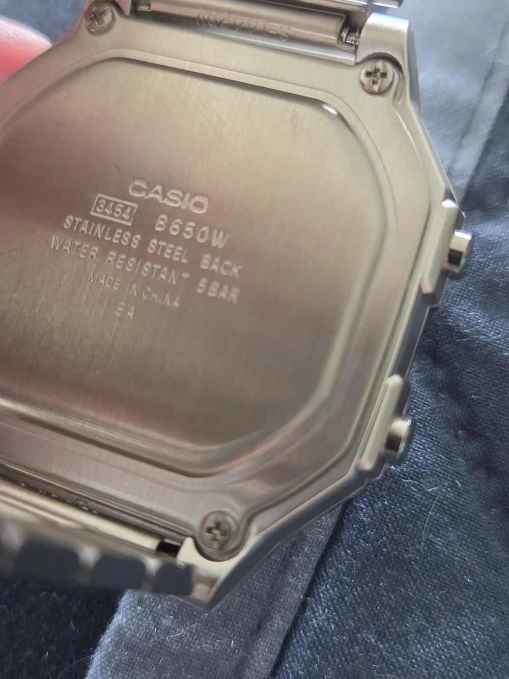 Casio never used